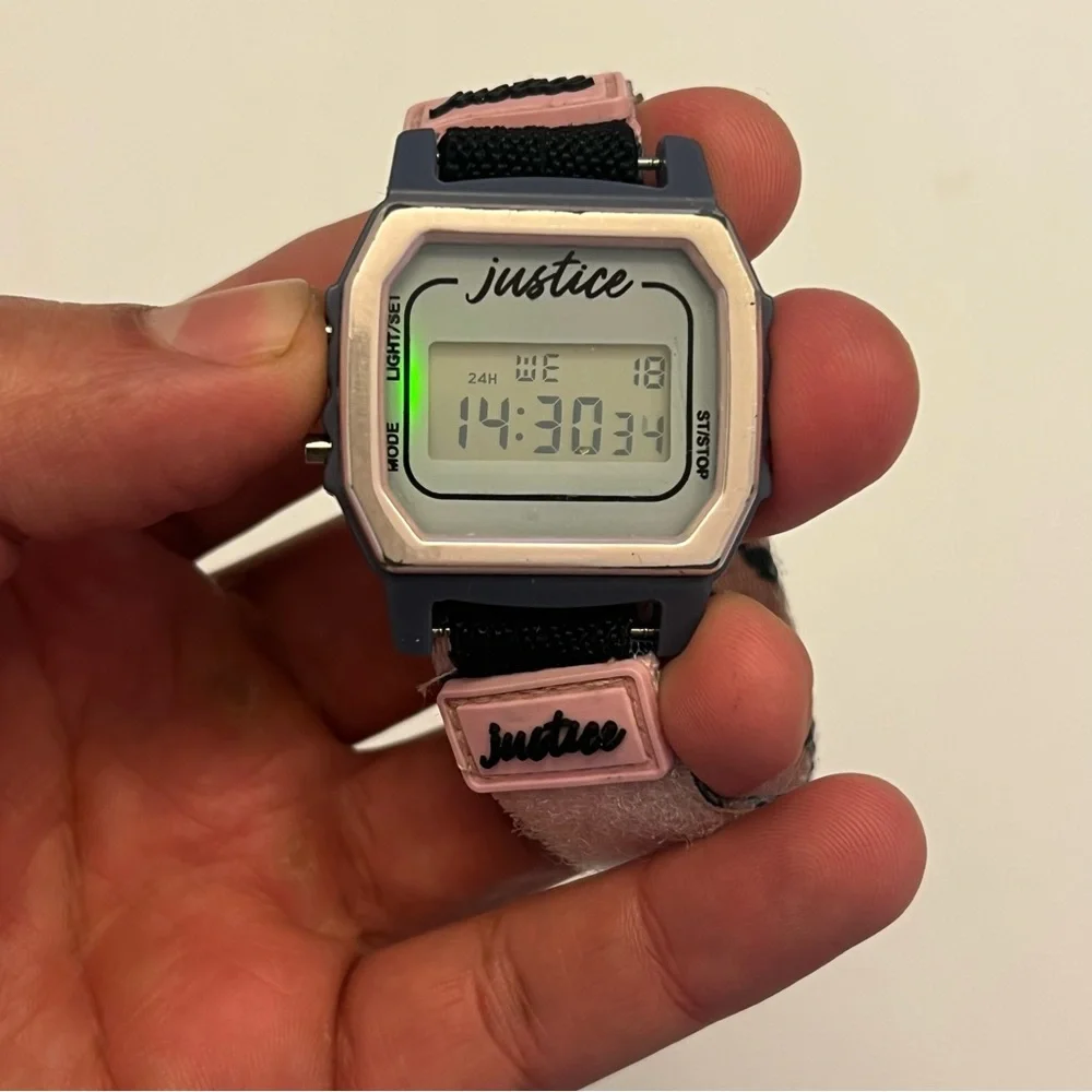 Justice Digital‎ Sport Watch, Pink Band